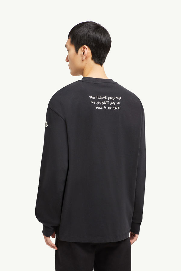Moncler x FRGMT ロングスリーブTシャツ メンズ ブラック Moncler 4