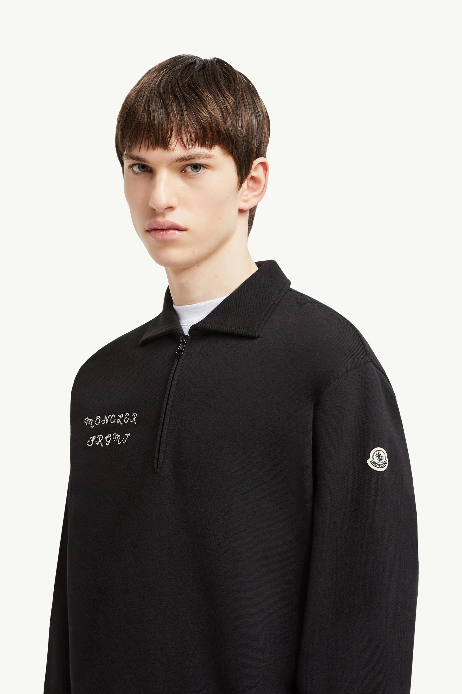 Moncler x FRGMT男士拉链棉质卫衣 男士 黑色 Moncler 1