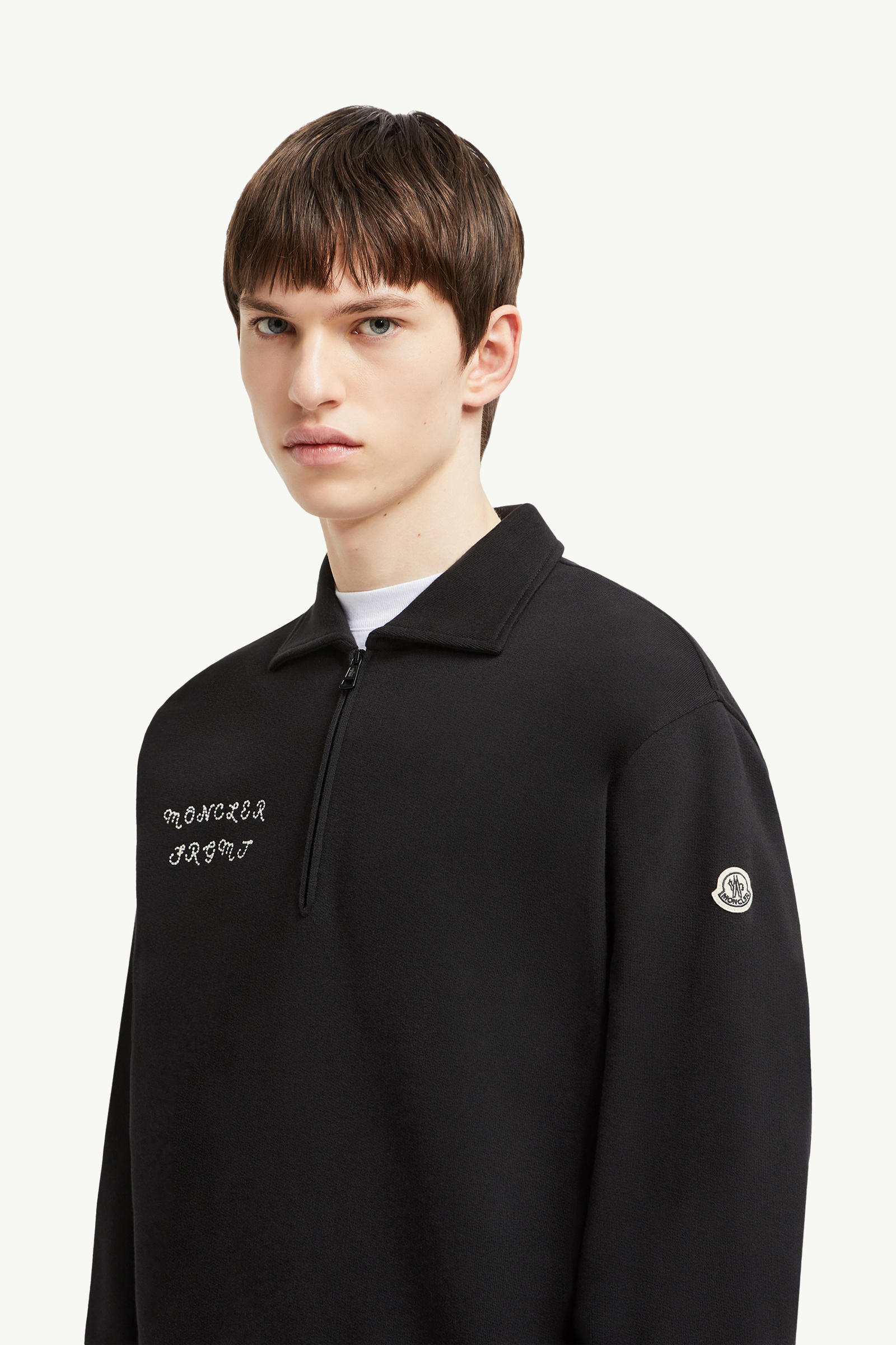Moncler x FRGMT男士拉链棉质卫衣 男士 黑色 Moncler 1