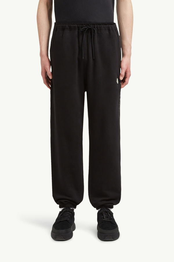 Moncler x FRGMT Logo Cotton Track Pants Men Black Moncler 3
