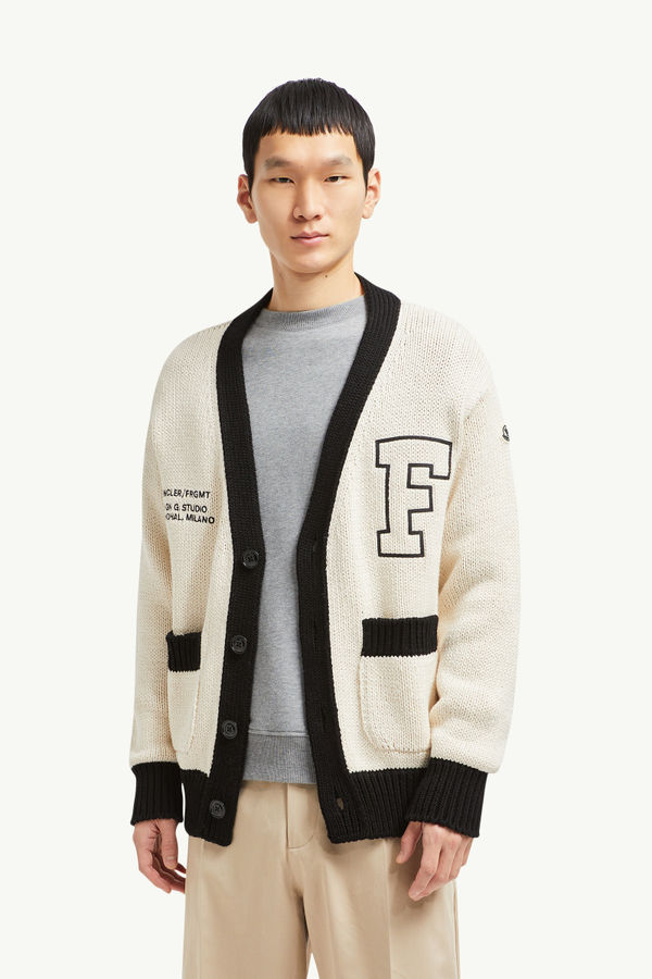 Moncler x FRGMT カーディガン メンズ ホワイト Moncler 0