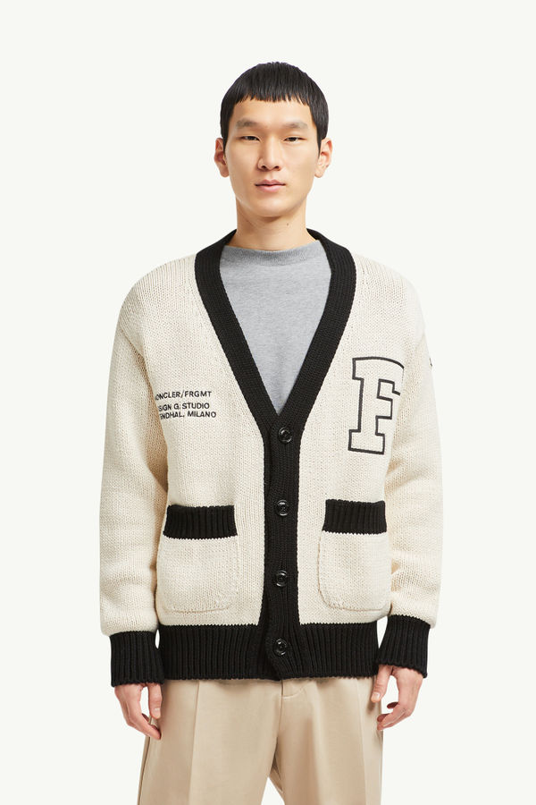 Moncler x FRGMT カーディガン メンズ ホワイト Moncler 3