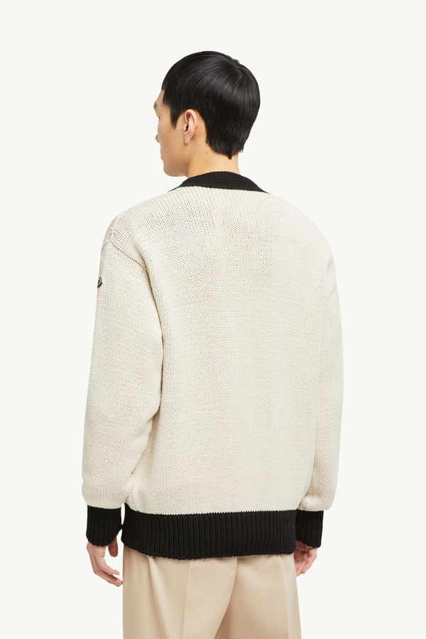 Moncler x FRGMT カーディガン メンズ ホワイト Moncler 4