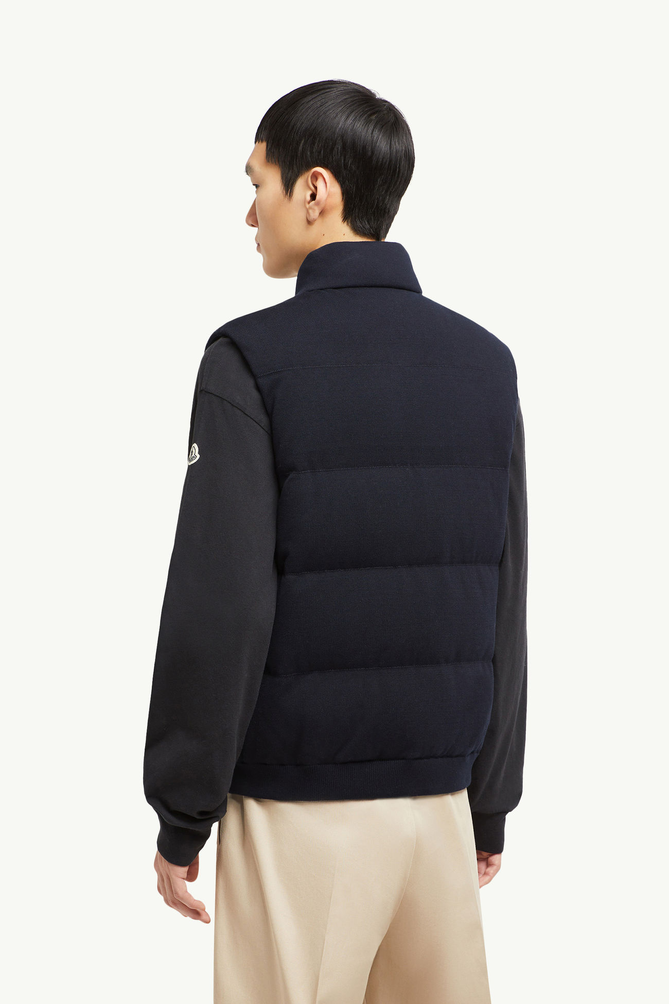 Moncler x FRGMT男士棉质羽绒马甲 男士 海军蓝色 Moncler 4