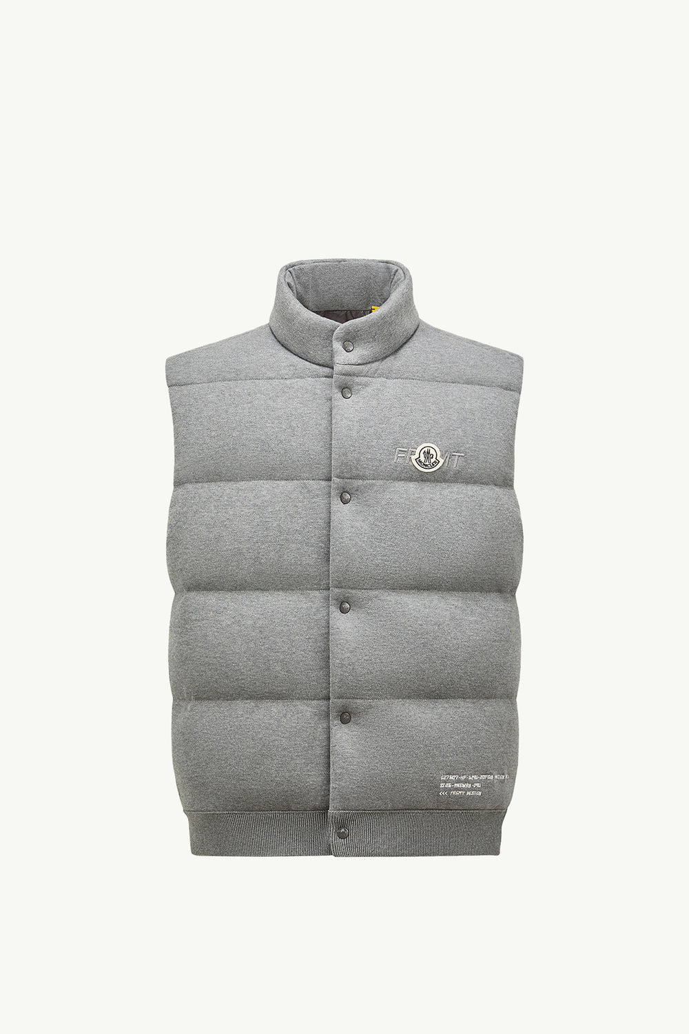Moncler x FRGMT Cotton Down Gilet Men Gray Moncler 2