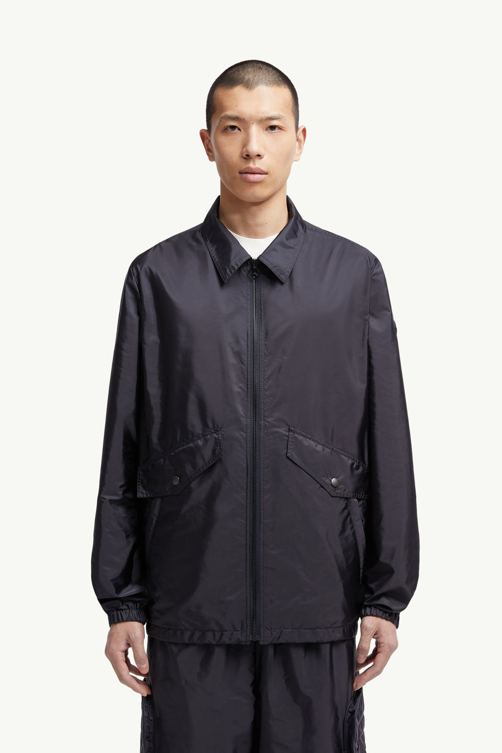 Moncler x Mercedes-Benz by NIGO Sopdu Shirt Jacket Men Navy Blue Moncler 3