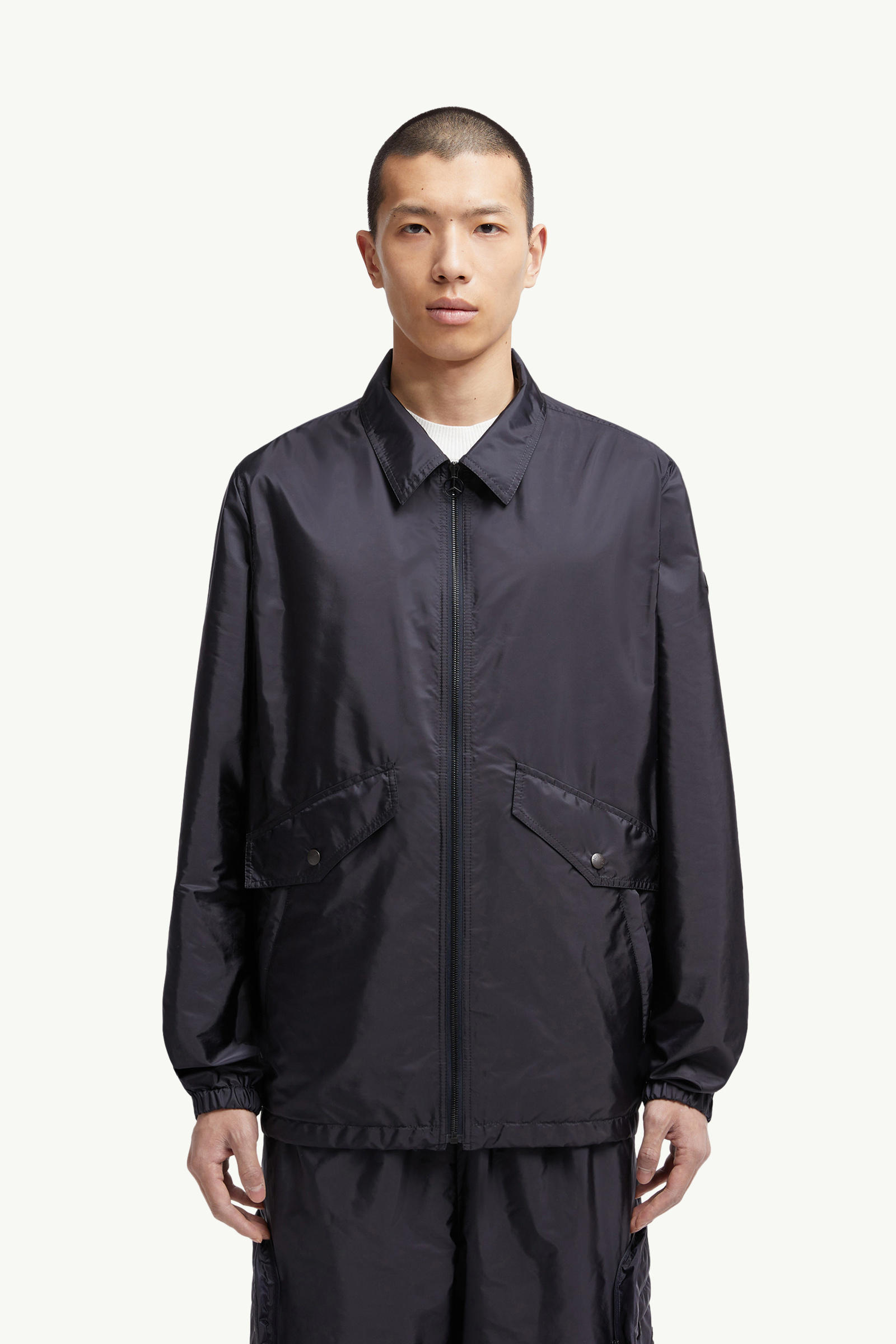 Moncler x Mercedes-Benz by NIGO Sopdu Shirt Jacket Men Navy Blue Moncler 3