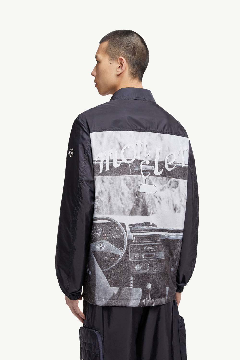 Moncler x Mercedes-Benz by NIGO Sopdu Shirt Jacket Men Navy Blue Moncler 4