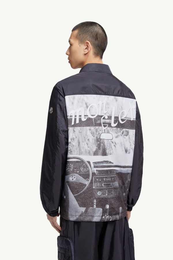 Moncler x Mercedes-Benz by NIGO Sopdu Shirt Jacket Men Navy Blue Moncler 4