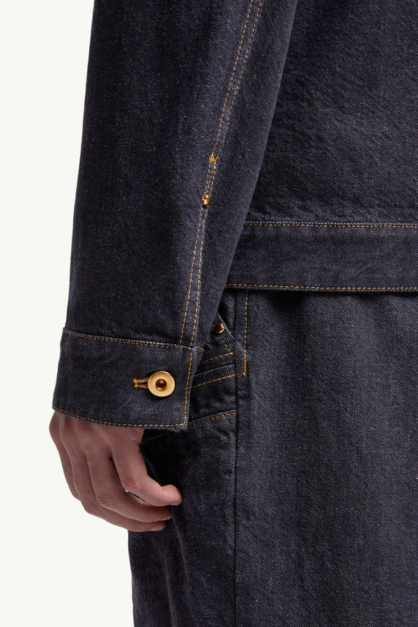 Veste en denim Nepit Moncler x Mercedes-Benz by NIGO Hommes Bleu Jean Moncler 6