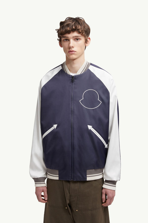 Moncler x Mercedes-Benz by NIGO Satet Reversible Satin Bomber Men Orange Moncler 3