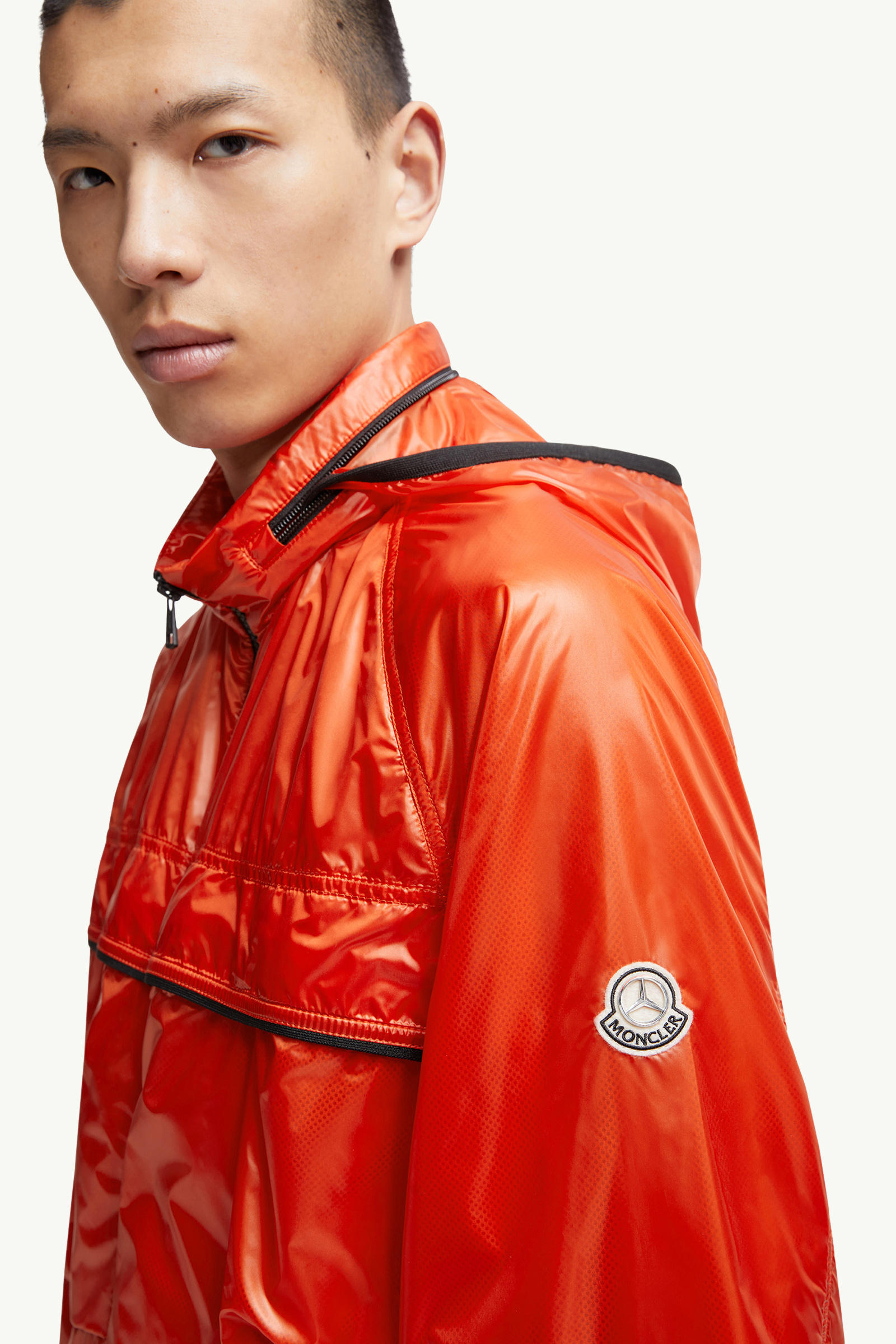 Moncler x Mercedes-Benz by NIGO Anubis Packable Jacket Men Orange Moncler 6