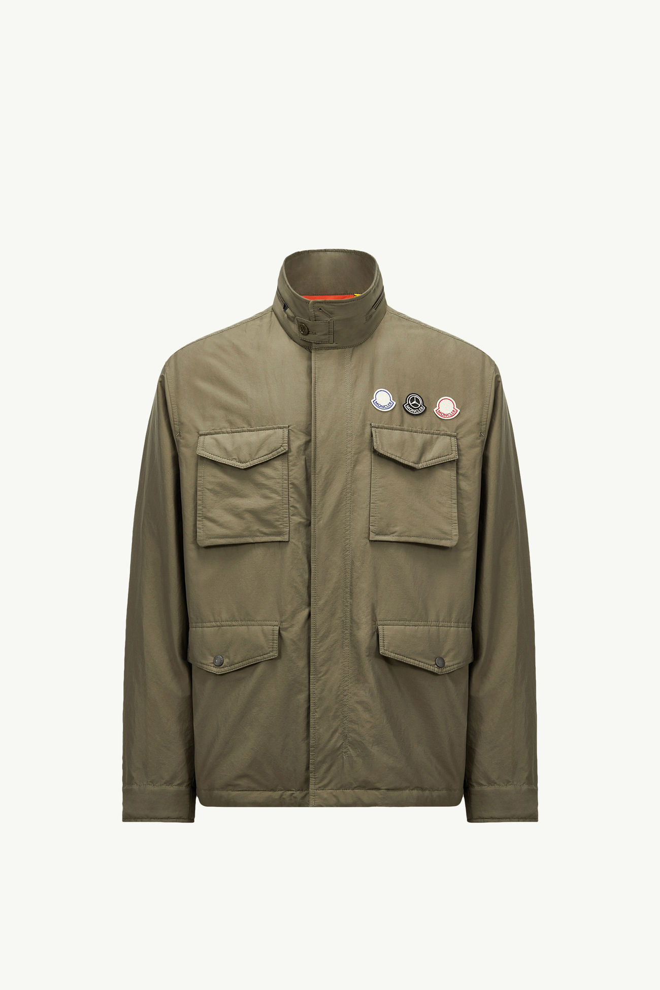 Moncler x Mercedes-Benz by NIGO Orus羽絨軍裝外套 男士 橄欖綠色 Moncler 2