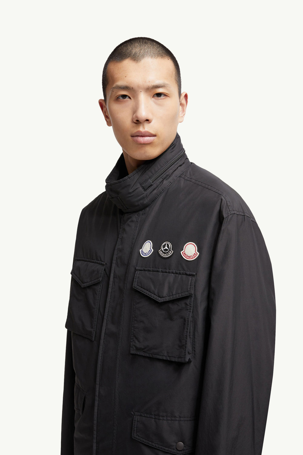 Moncler x Mercedes-Benz by NIGO Orus Down Field Jacket Men Black Moncler 1