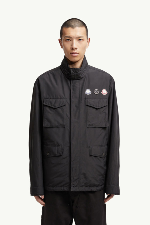 Moncler x Mercedes-Benz by NIGO Orus Daunen-Feldjacke Herren Schwarz Moncler 3