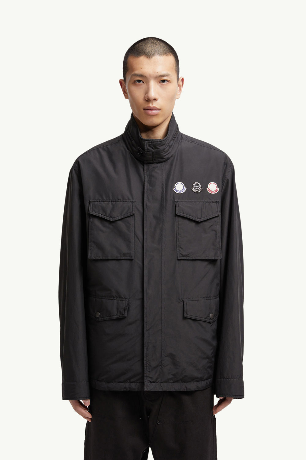 Moncler x Mercedes-Benz by NIGO Orus Down Field Jacket Men Black Moncler 3