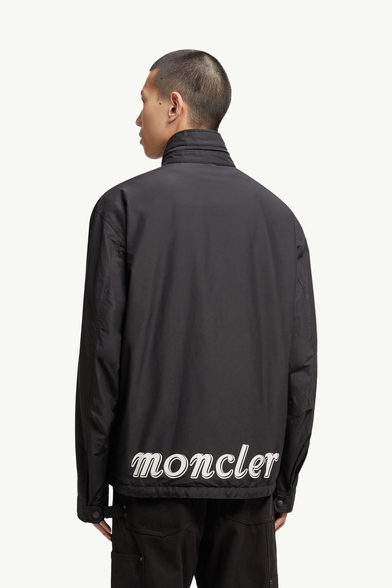Moncler x Mercedes-Benz by NIGO Orus羽絨軍裝外套 男士 黑色 Moncler 4