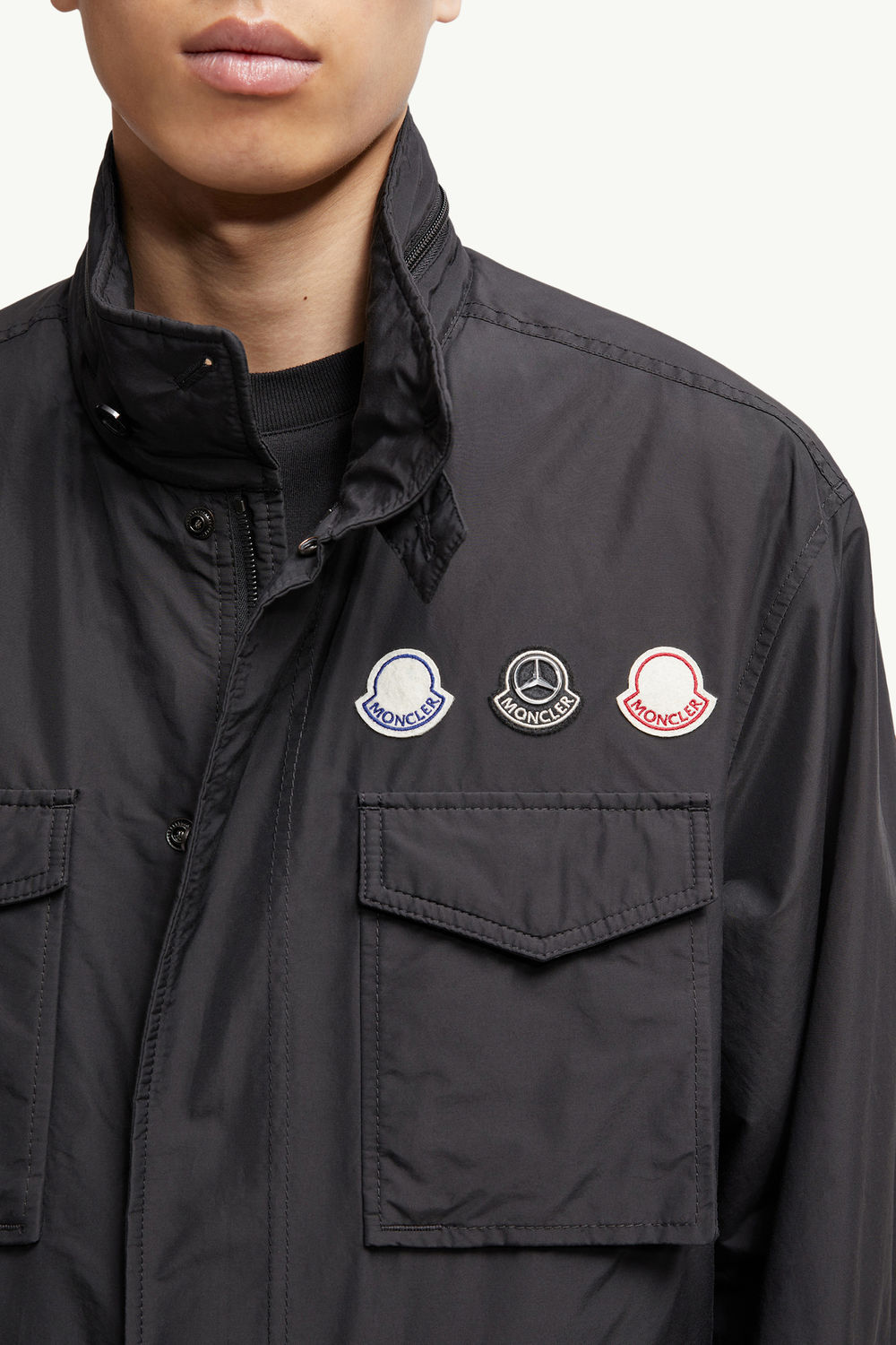 Moncler x Mercedes-Benz by NIGO Orus Down Field Jacket Men Black Moncler 5