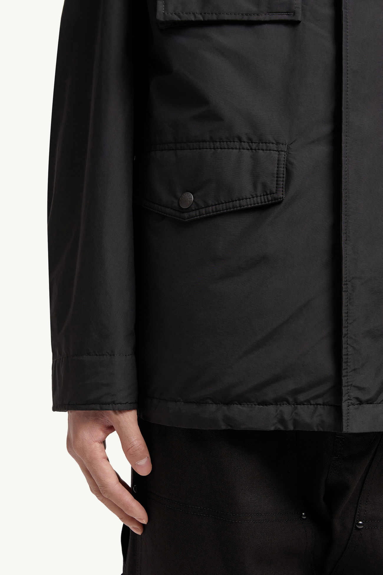 Moncler x Mercedes-Benz by NIGO Orus羽絨軍裝外套 男士 黑色 Moncler 6