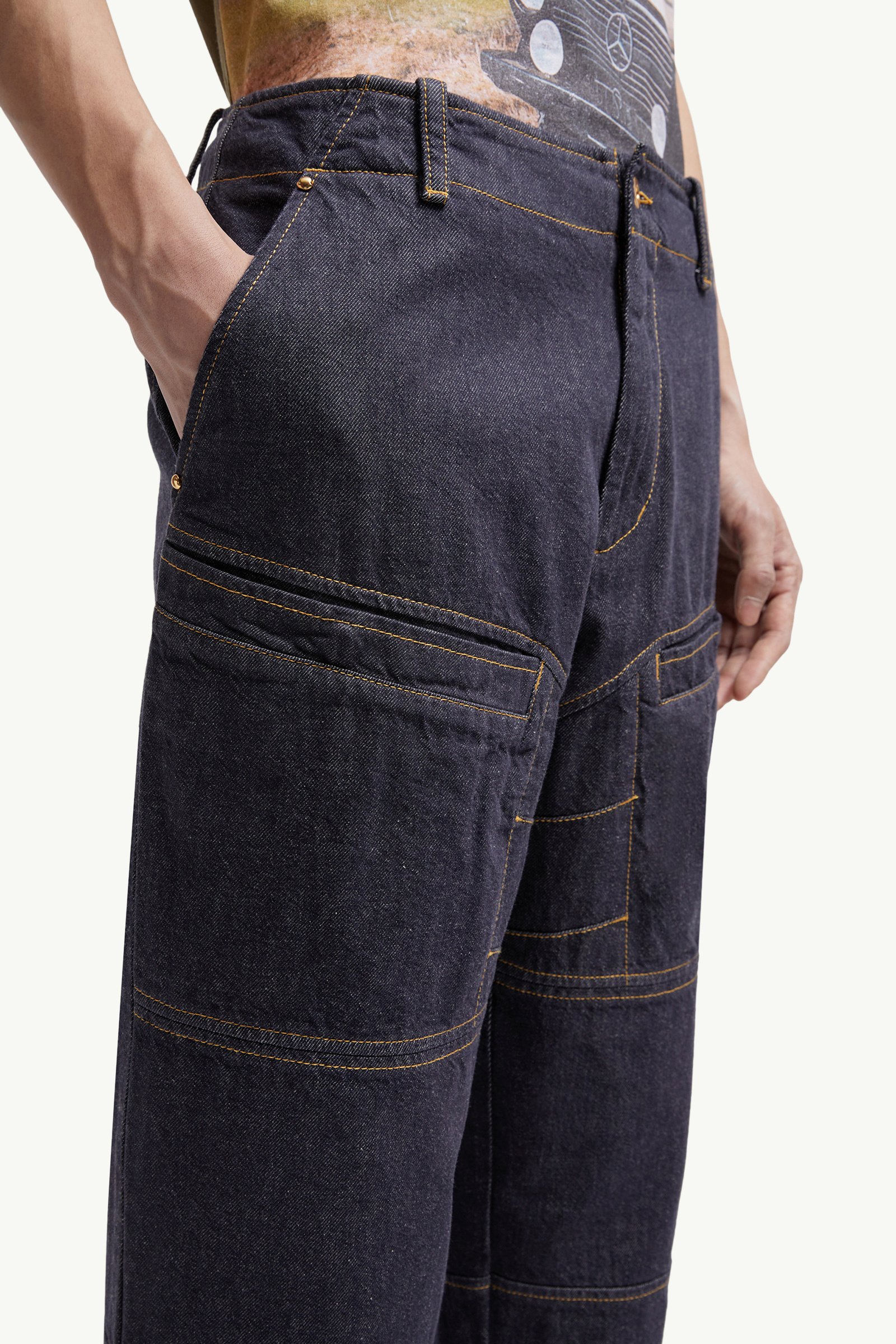 Moncler x Mercedes-Benz By NIGO Jeans Men Denim Blue Moncler 1