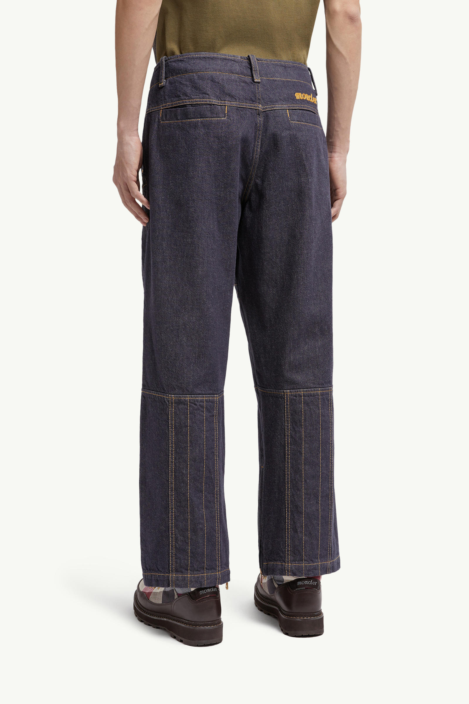 Moncler x Mercedes-Benz By NIGO Jeans Men Denim Blue Moncler 4