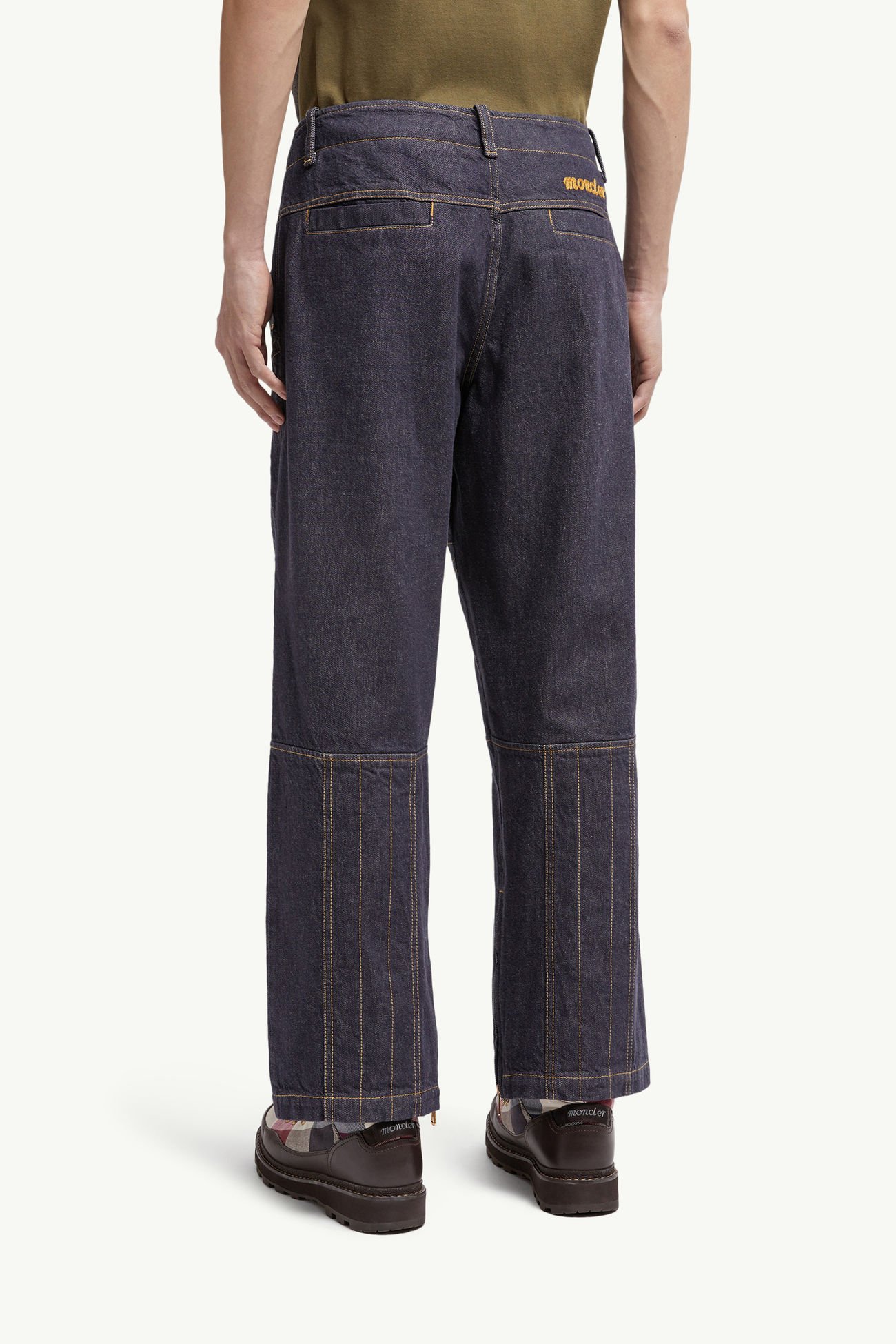 Moncler x Mercedes-Benz By NIGO牛仔褲 男士 牛仔藍色 Moncler 4