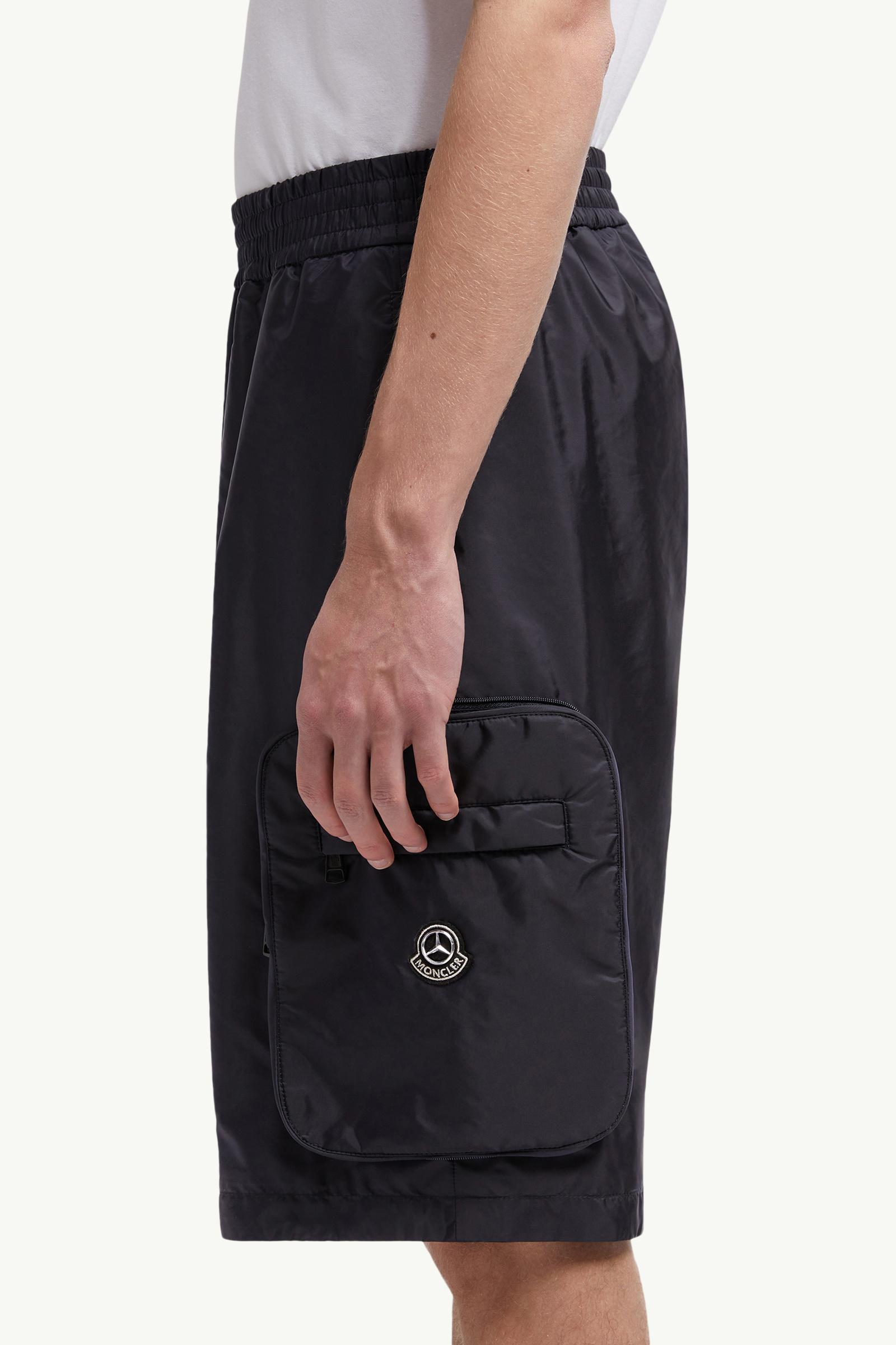 Moncler x Mercedes-Benz By NIGO Packable Bermuda Shorts Men Navy Blue Moncler 1