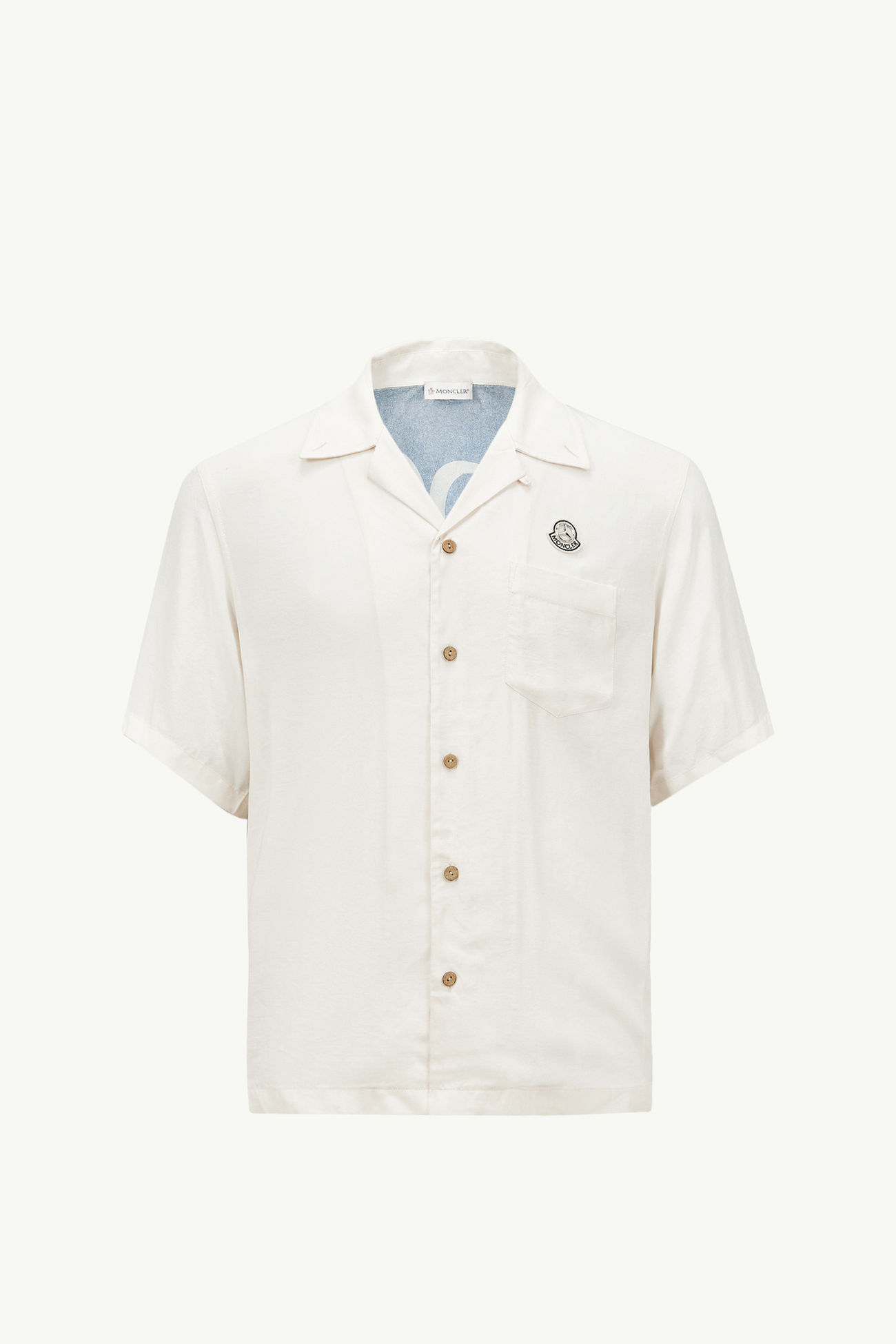 Camicia in satin Moncler x Mercedes-Benz by NIGO Uomo Bianco Moncler 2