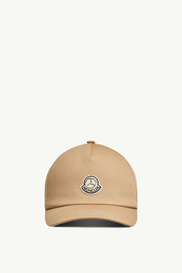 Moncler x Mercedes-Benz By NIGO男士华达呢棒球帽 男士 米色 Moncler 0