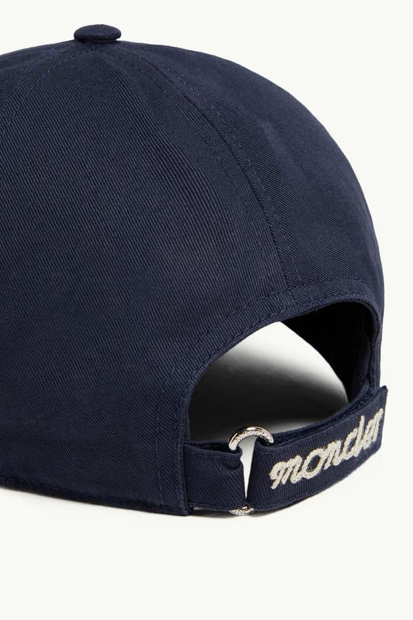 Moncler x Mercedes-Benz By NIGO Gabardine Baseball Cap Men Night Blue Moncler 3