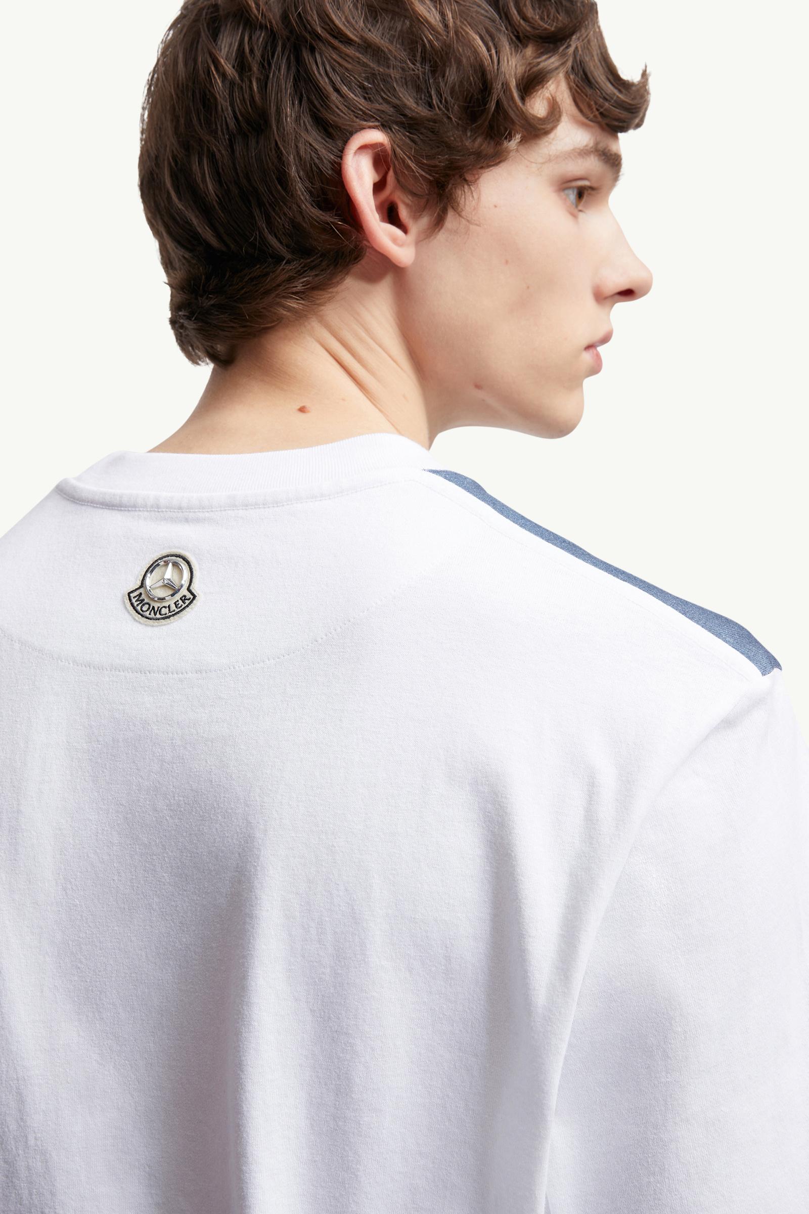 White Moncler x Mercedes-Benz by NIGO Printed Cotton T-Shirt
