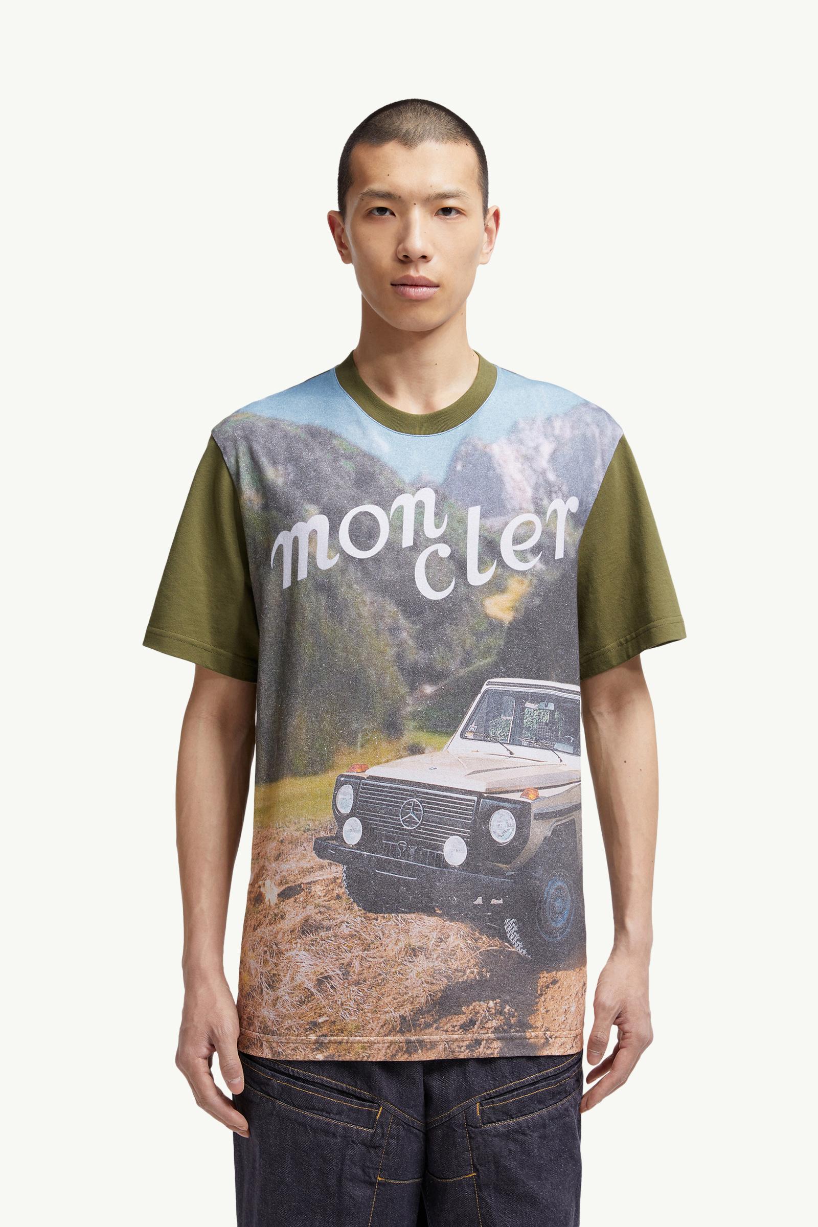 オリーブグリーン Moncler x Mercedes-Benz by NIGO Tシャツ