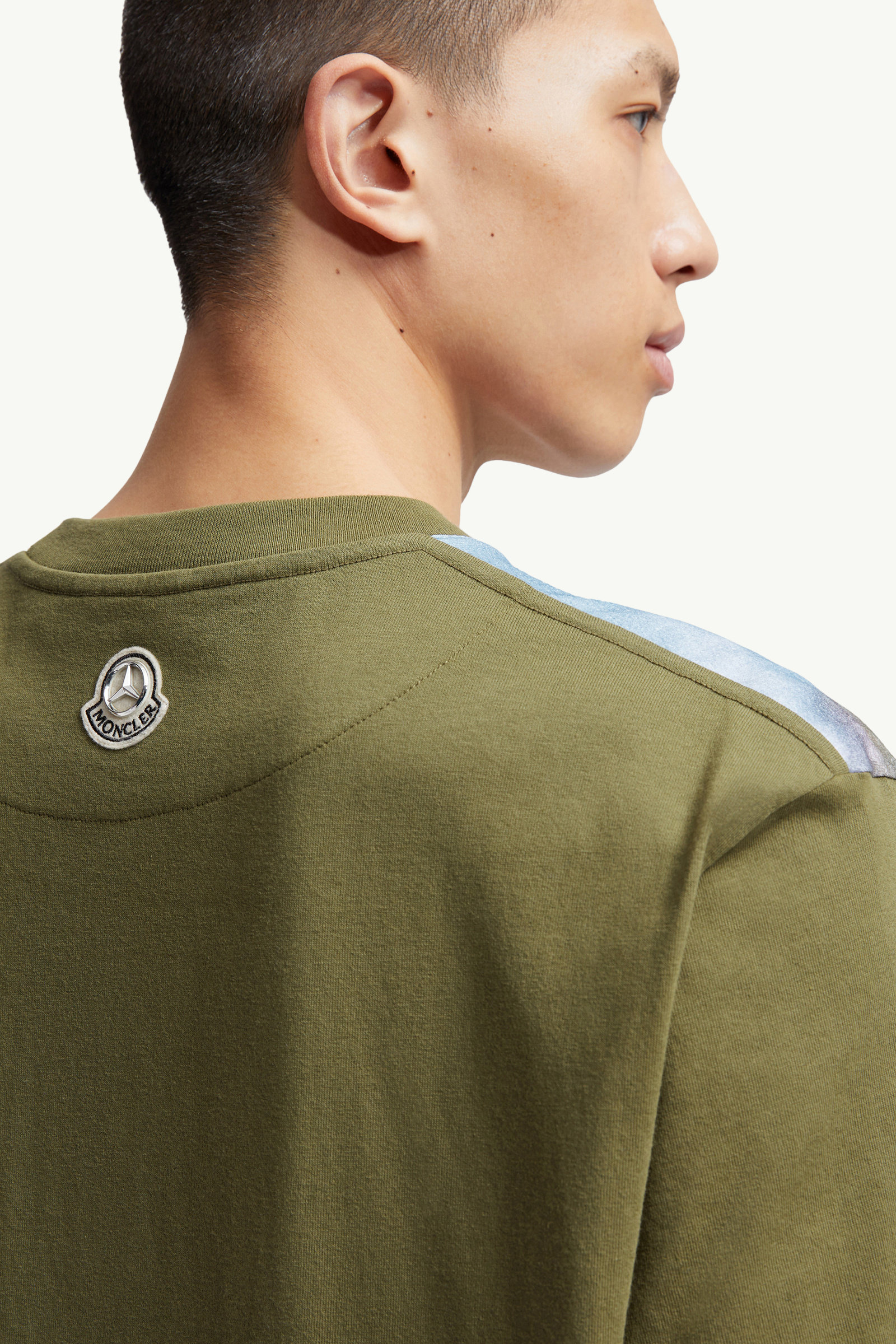 Moncler x Mercedes-Benz by NIGO印花棉質T恤 男士 橄欖綠色 Moncler 5