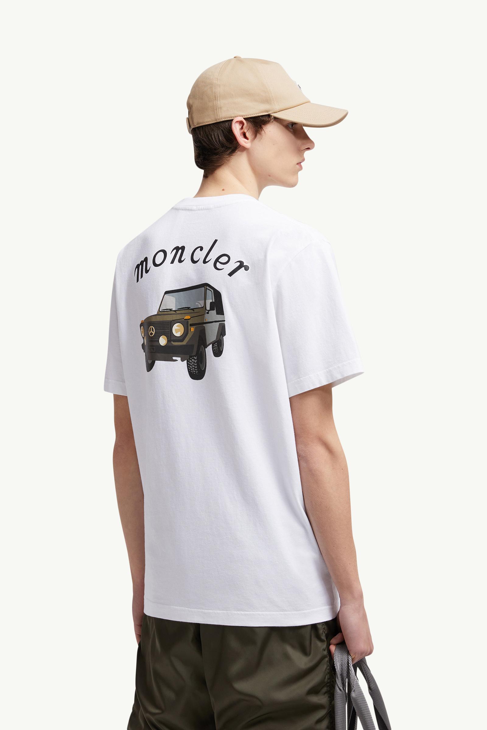 ホワイト Moncler x Mercedes-Benz by NIGO Tシャツ : Moncler x