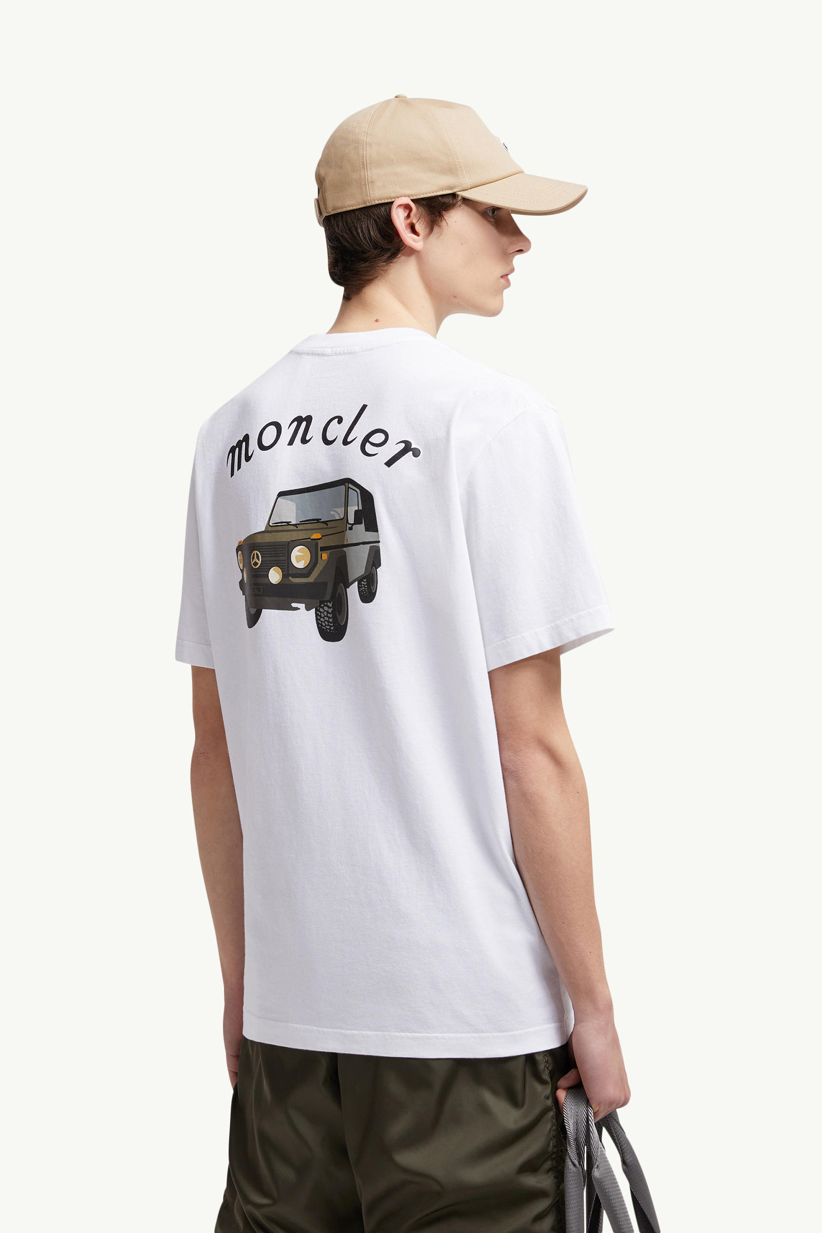 Moncler x Mercedes-Benz by NIGO Cotton T-Shirt Men White Moncler 0