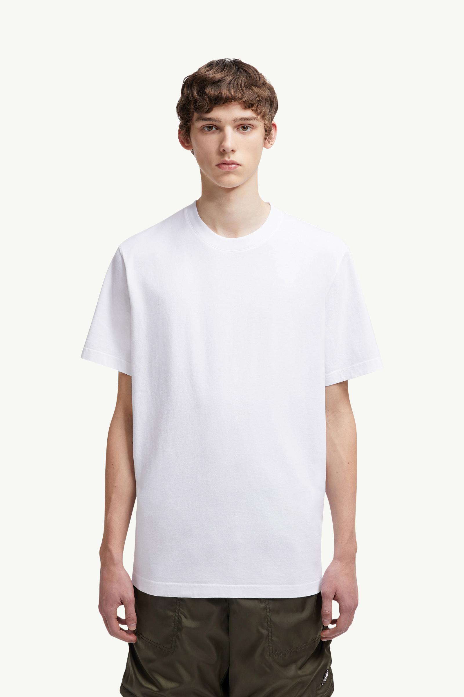 Moncler x Mercedes-Benz by NIGO T-Shirt aus Baumwolle Weiß