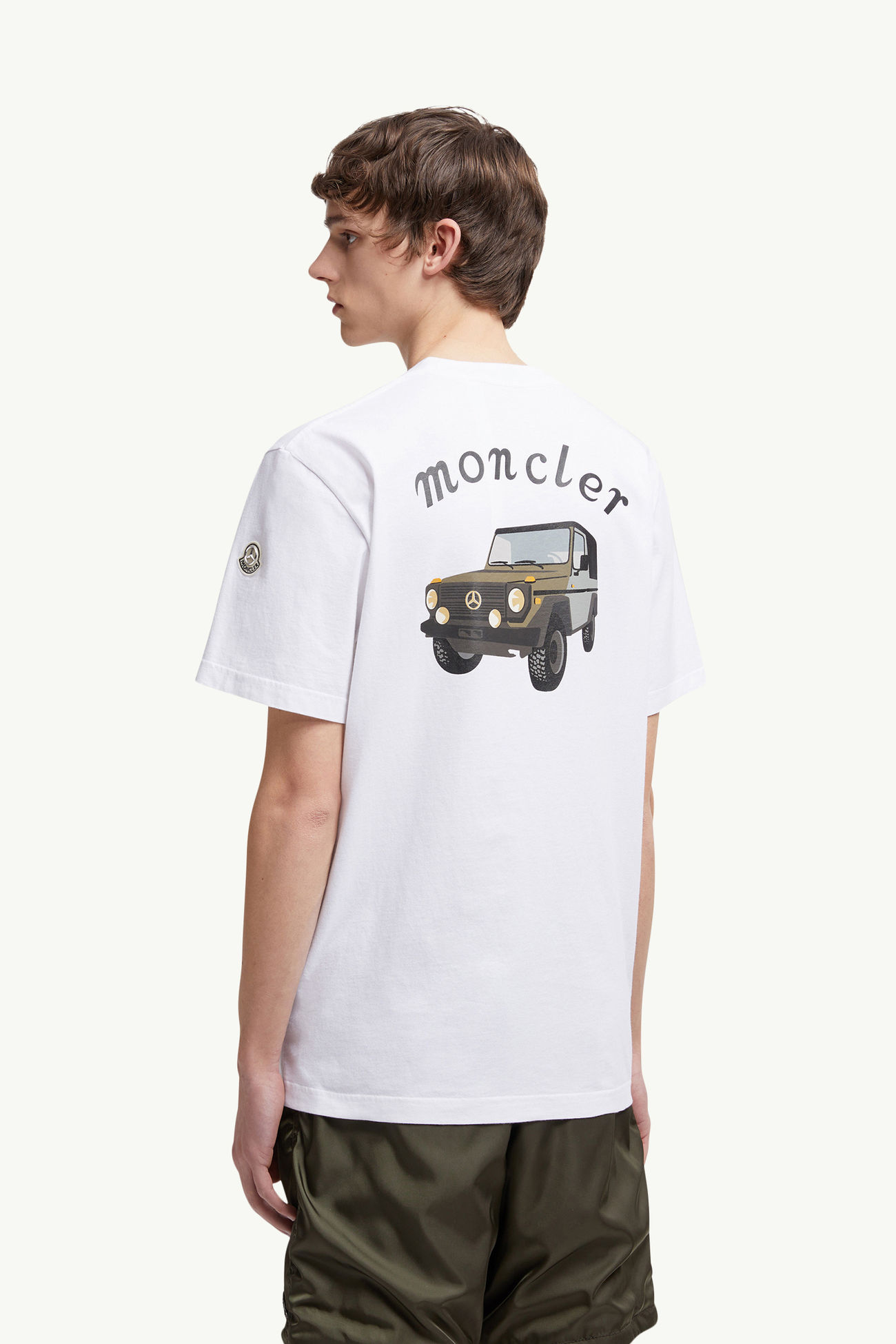 Moncler x Mercedes-Benz by NIGO棉質T恤 男士 白色 Moncler 4