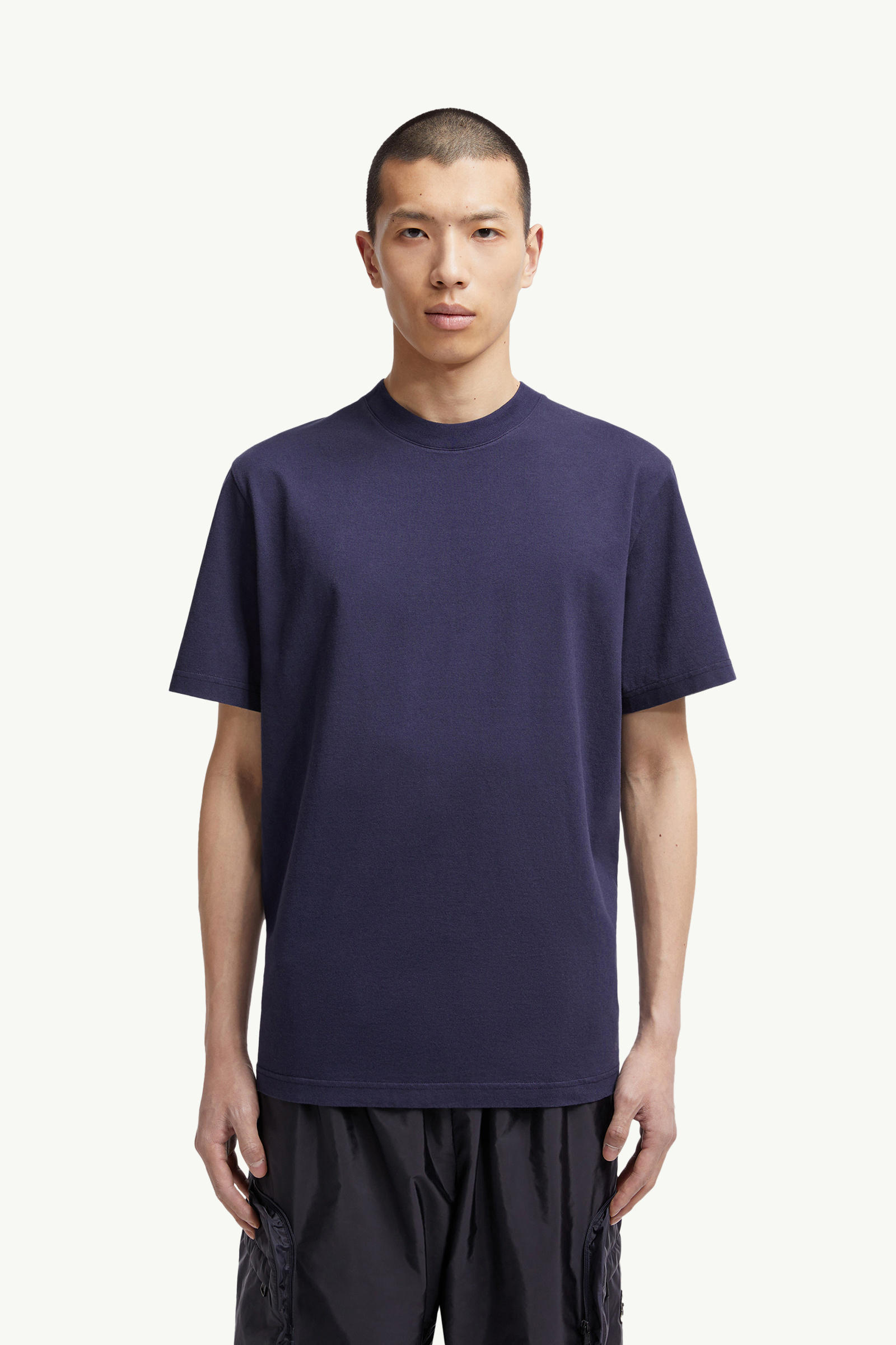 Moncler x Mercedes-Benz by NIGO Cotton T-Shirt Men Navy Blue Moncler 3