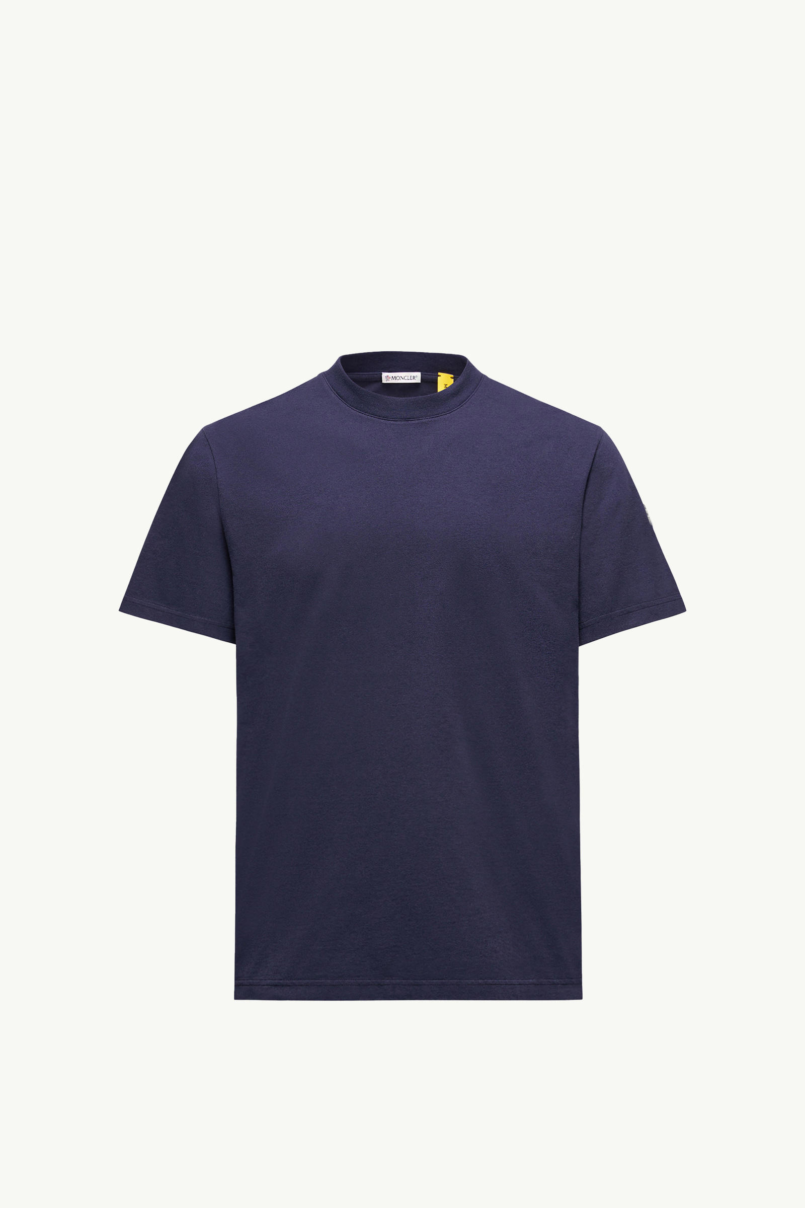 モンクレール Tシャツ Mサイズ ブラック ネイビー ハイビスカス 