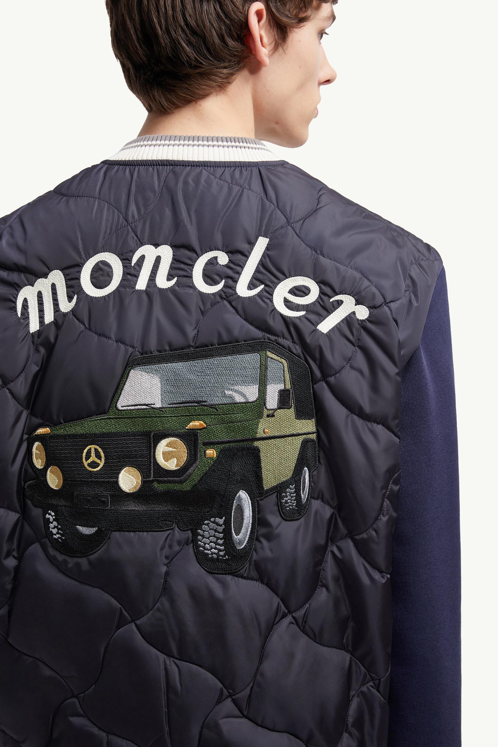 Moncler モンクレール Mercedes Benz by NIGO スウェットシャツ ネイビーブルー Moncler x Mercedes-Benz by NIGO スウェット