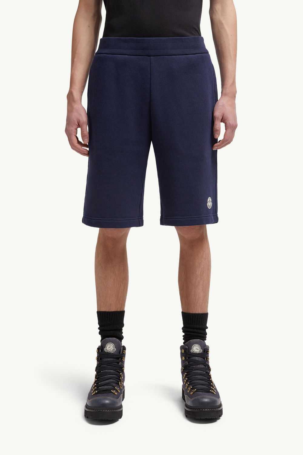 Moncler x Mercedes-Benz by NIGO Cotton Shorts Men Navy Blue Moncler 3