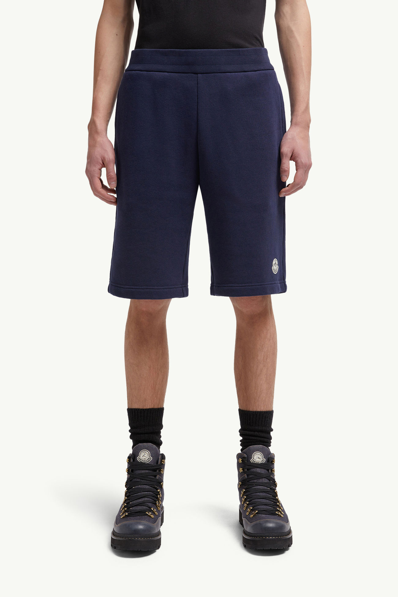 Moncler x Mercedes-Benz by NIGO Shorts aus Baumwolle Herren Navyblau Moncler 3