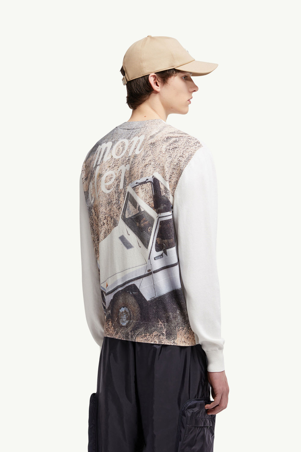 Moncler x Mercedes-Benz by NIGO Cotton Jumper Men White Moncler 0