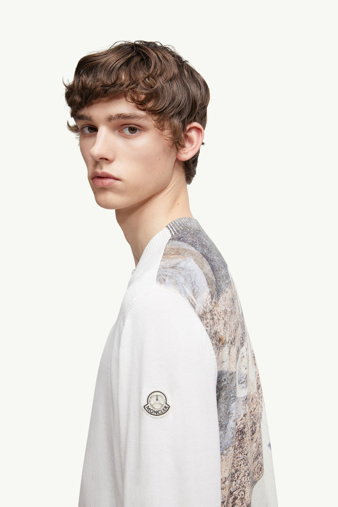 Moncler x Mercedes-Benz by NIGO棉質毛衣 男士 白色 Moncler 1