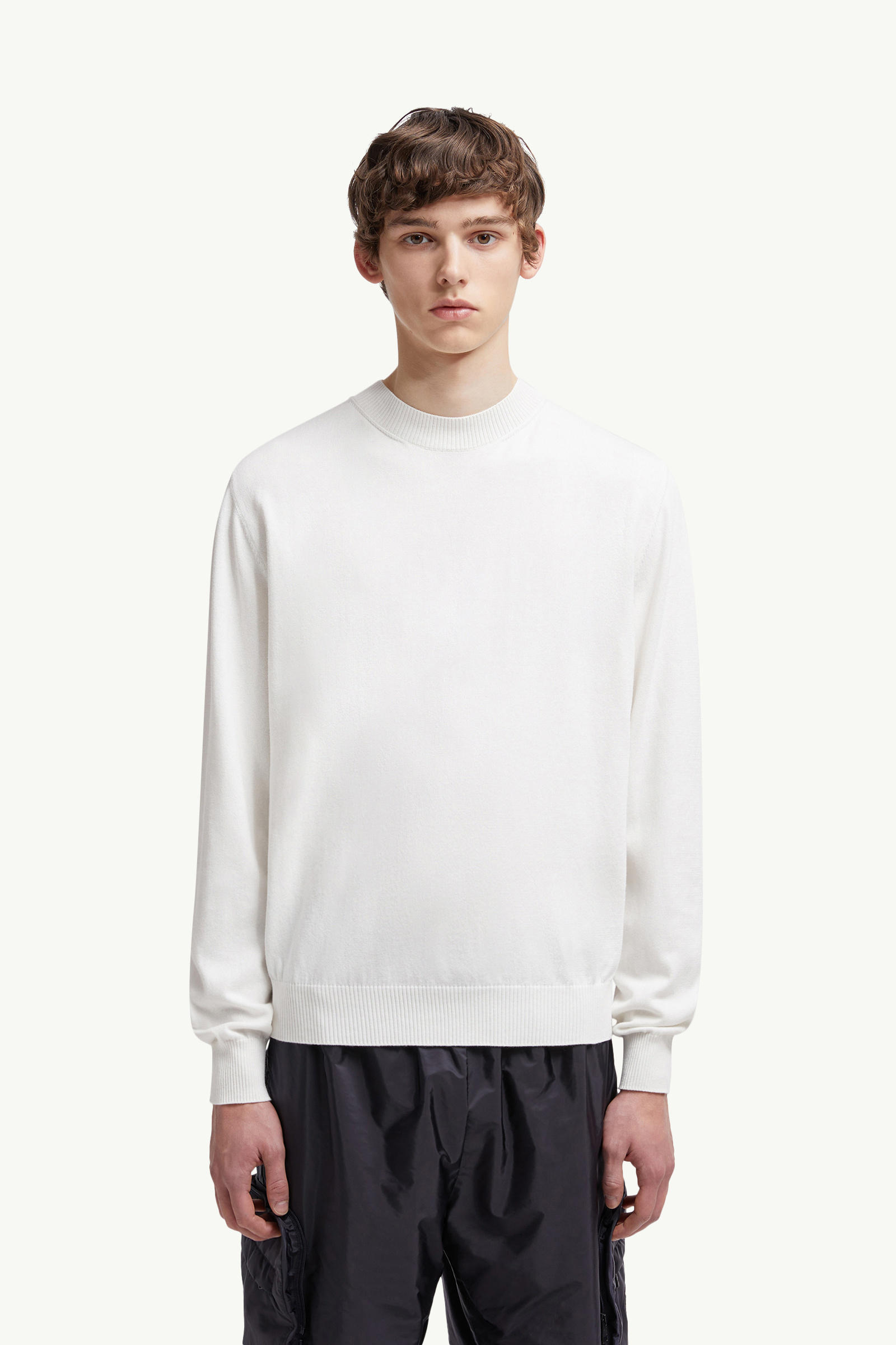 Moncler x Mercedes-Benz by NIGO Cotton Jumper Men White Moncler 3