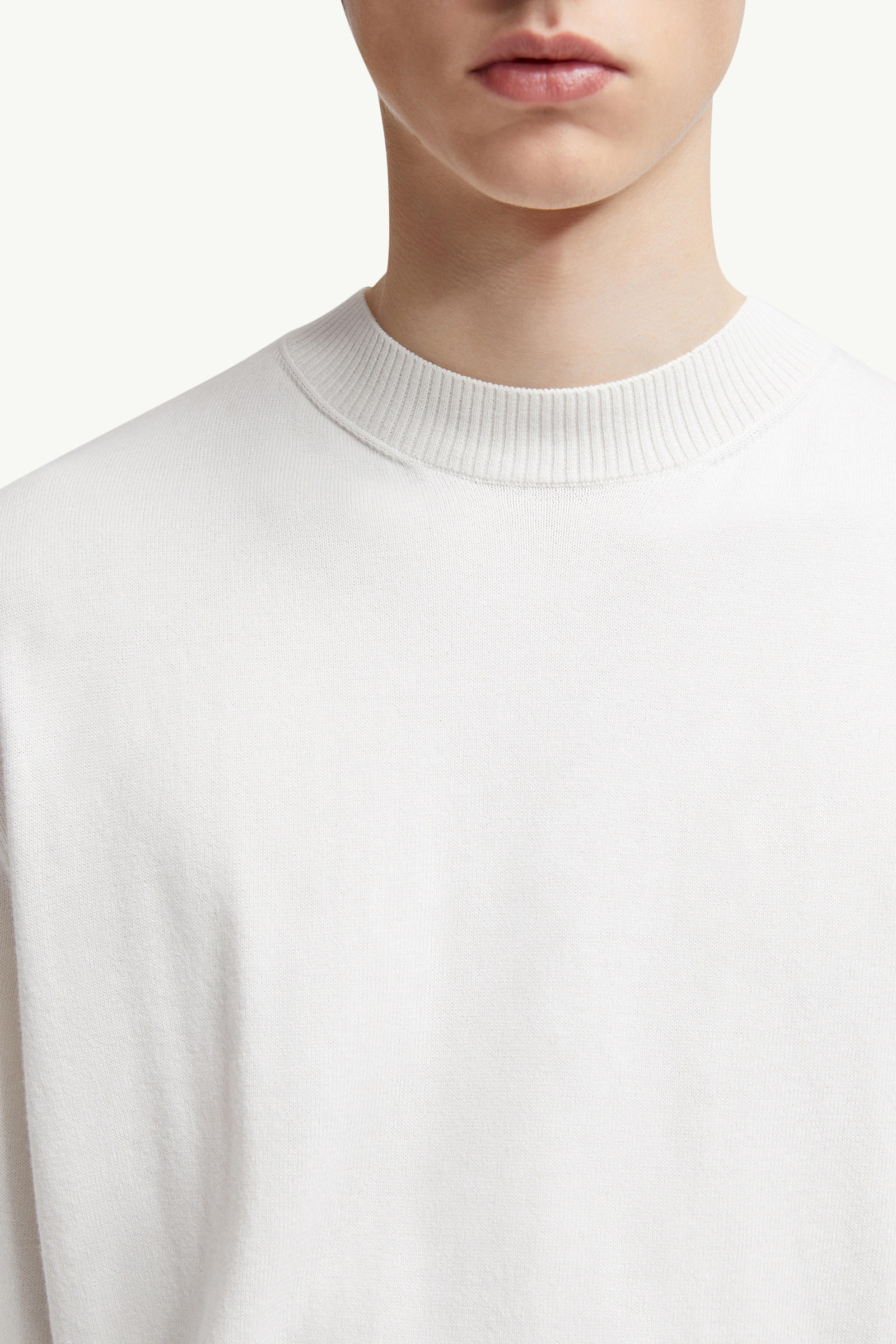 Moncler x Mercedes-Benz by NIGO Pullover aus Baumwolle Herren Weiß Moncler 5