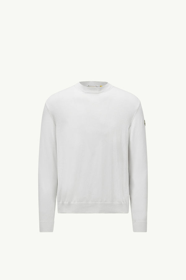 Moncler x Mercedes-Benz by NIGO Pullover aus Baumwolle Herren Weiß Moncler 2