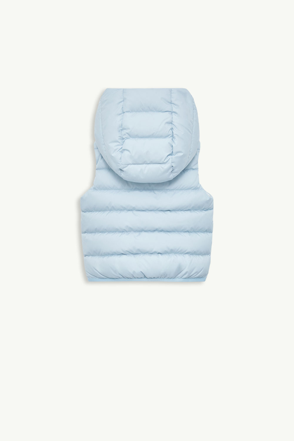 Nerville Hooded Down Gilet Boy Light Blue Moncler 2