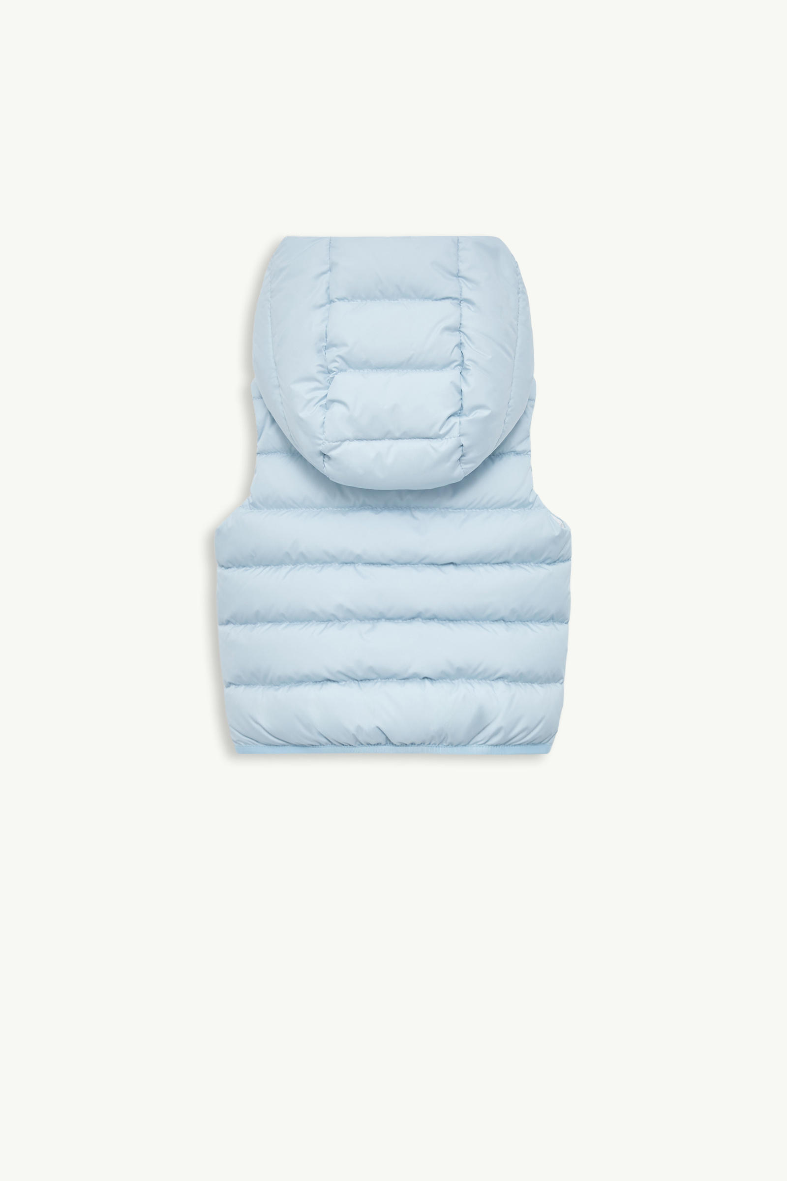 Nerville Hooded Down Gilet Boy Light Blue Moncler 2