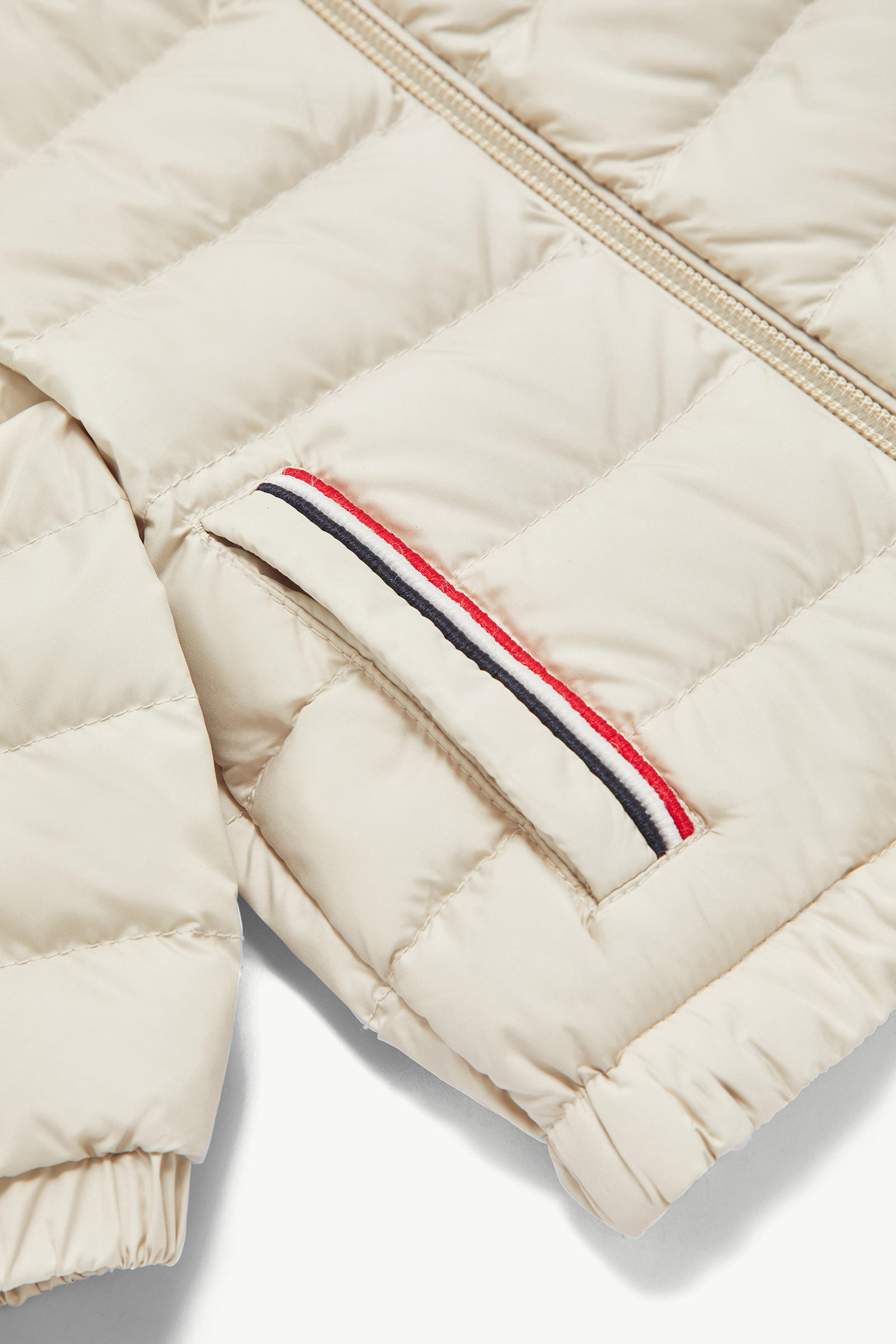 Jerry Down Jacket Boy Light Beige Moncler 3